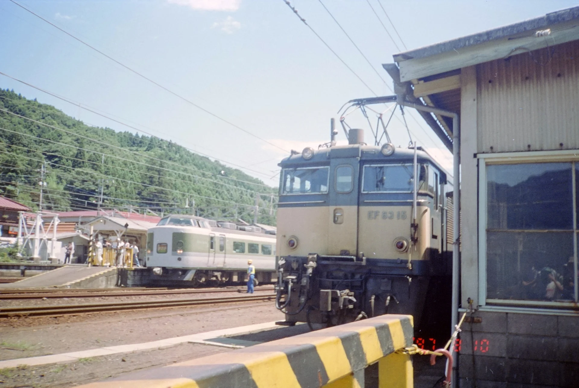 横川駅 EF63 15