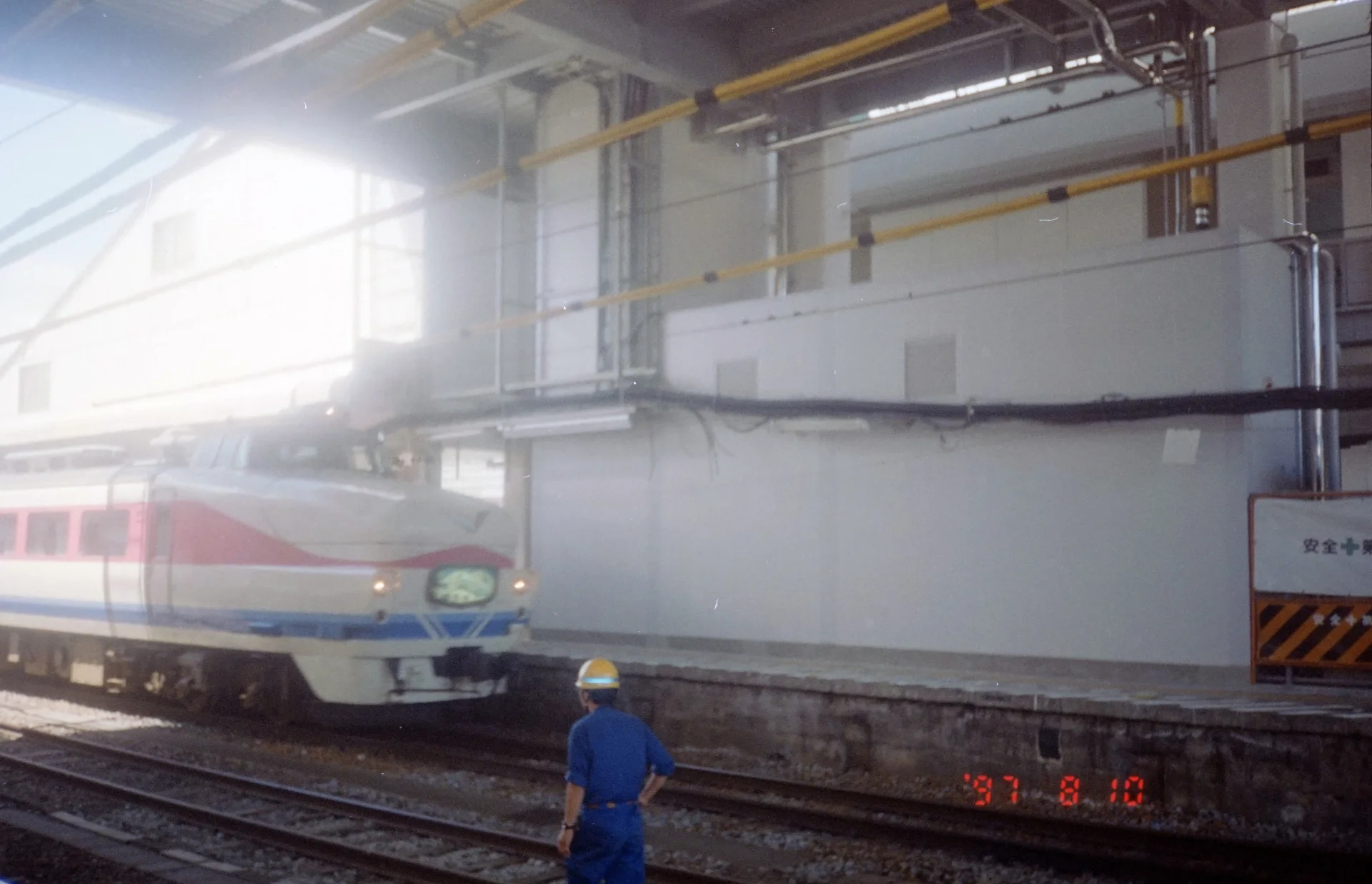 軽井沢駅 489系 特急白山