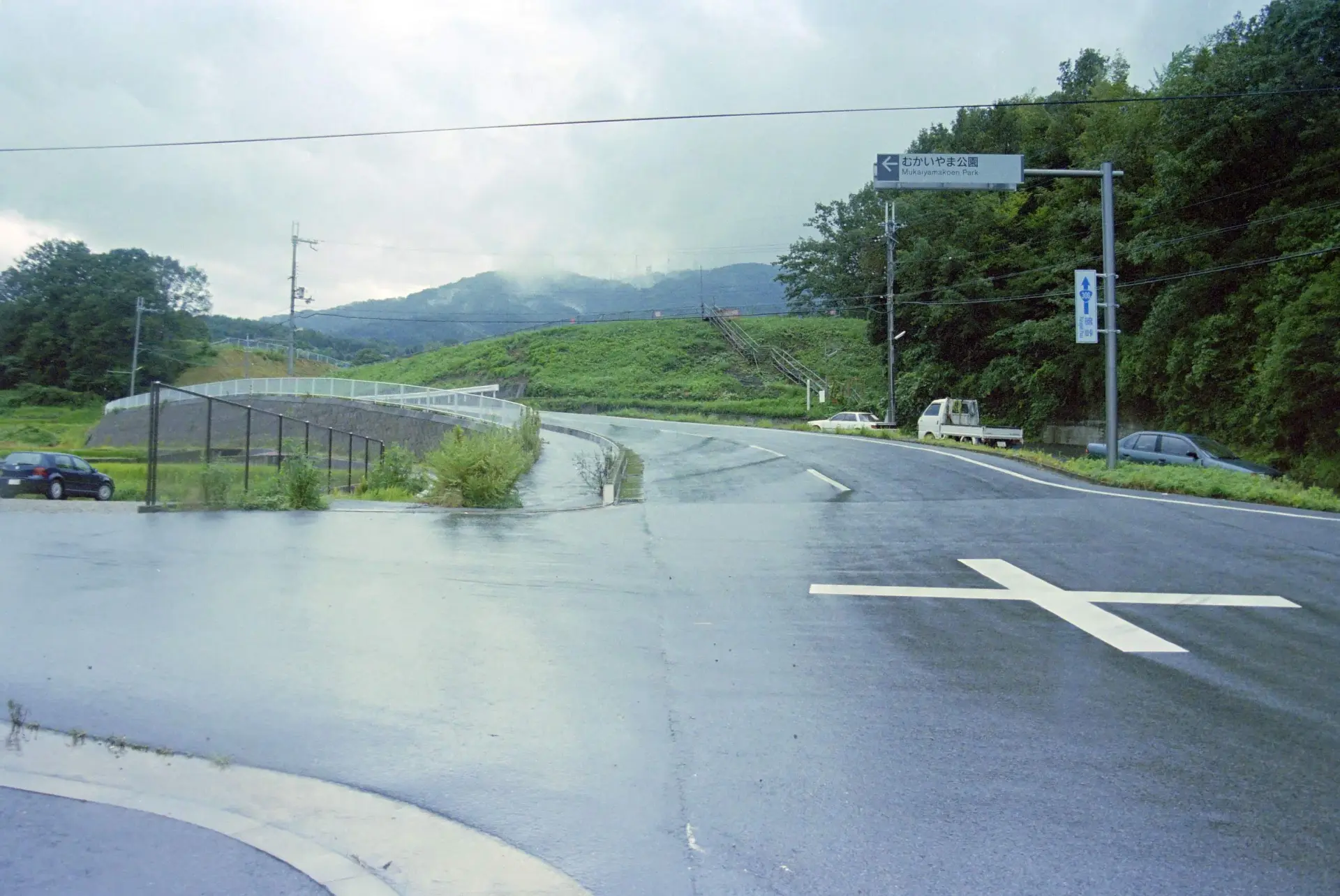 むかいやま公園付近