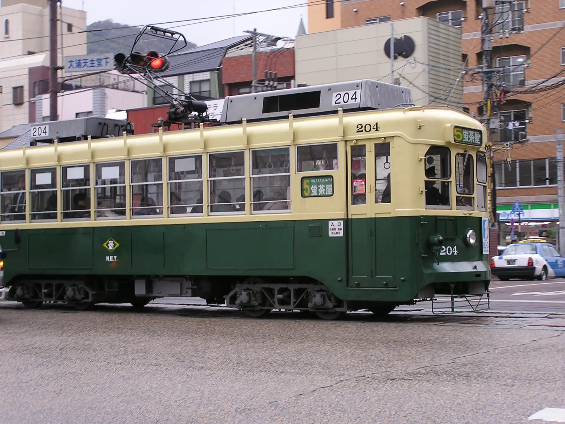 長崎電気軌道204号