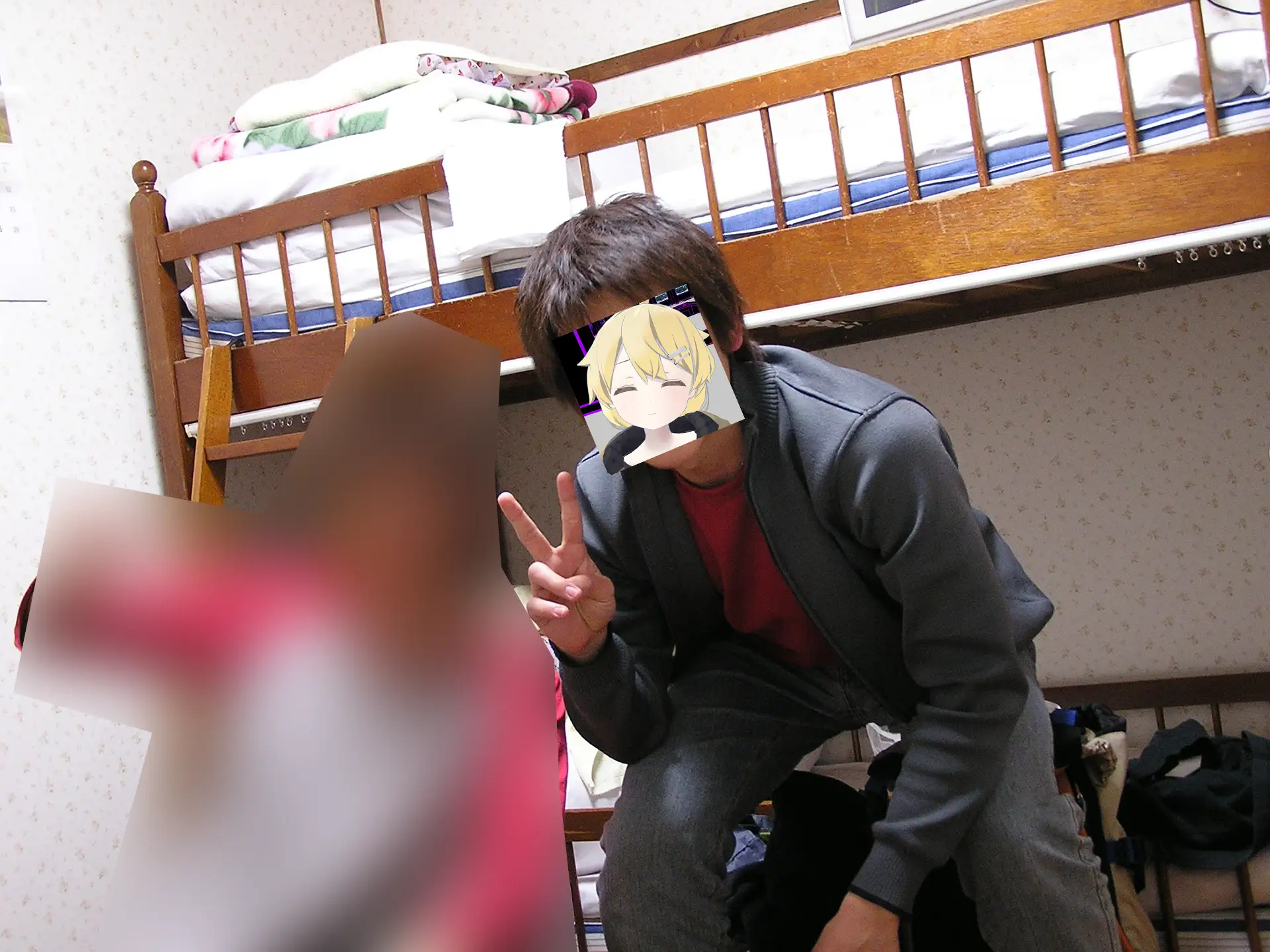 長崎ゑびすユースホステルにて