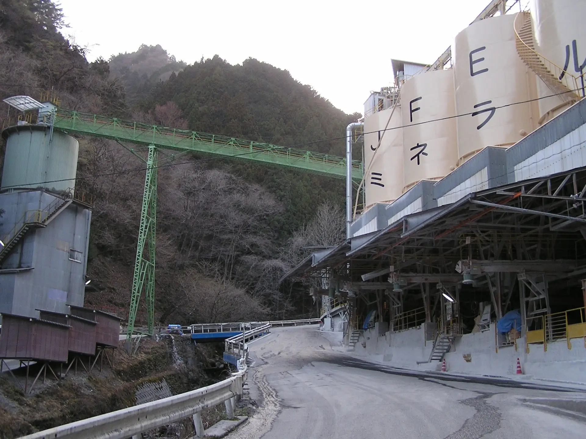 JFEミネラル武蔵野鉱業所の軌道