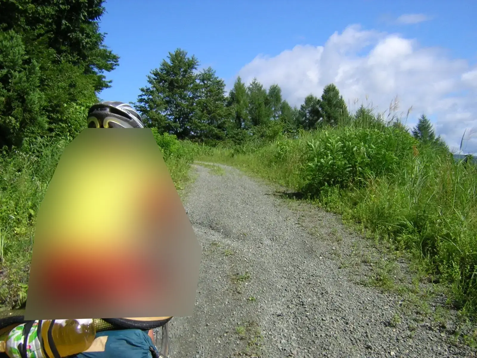 秋田県南部のダート林道