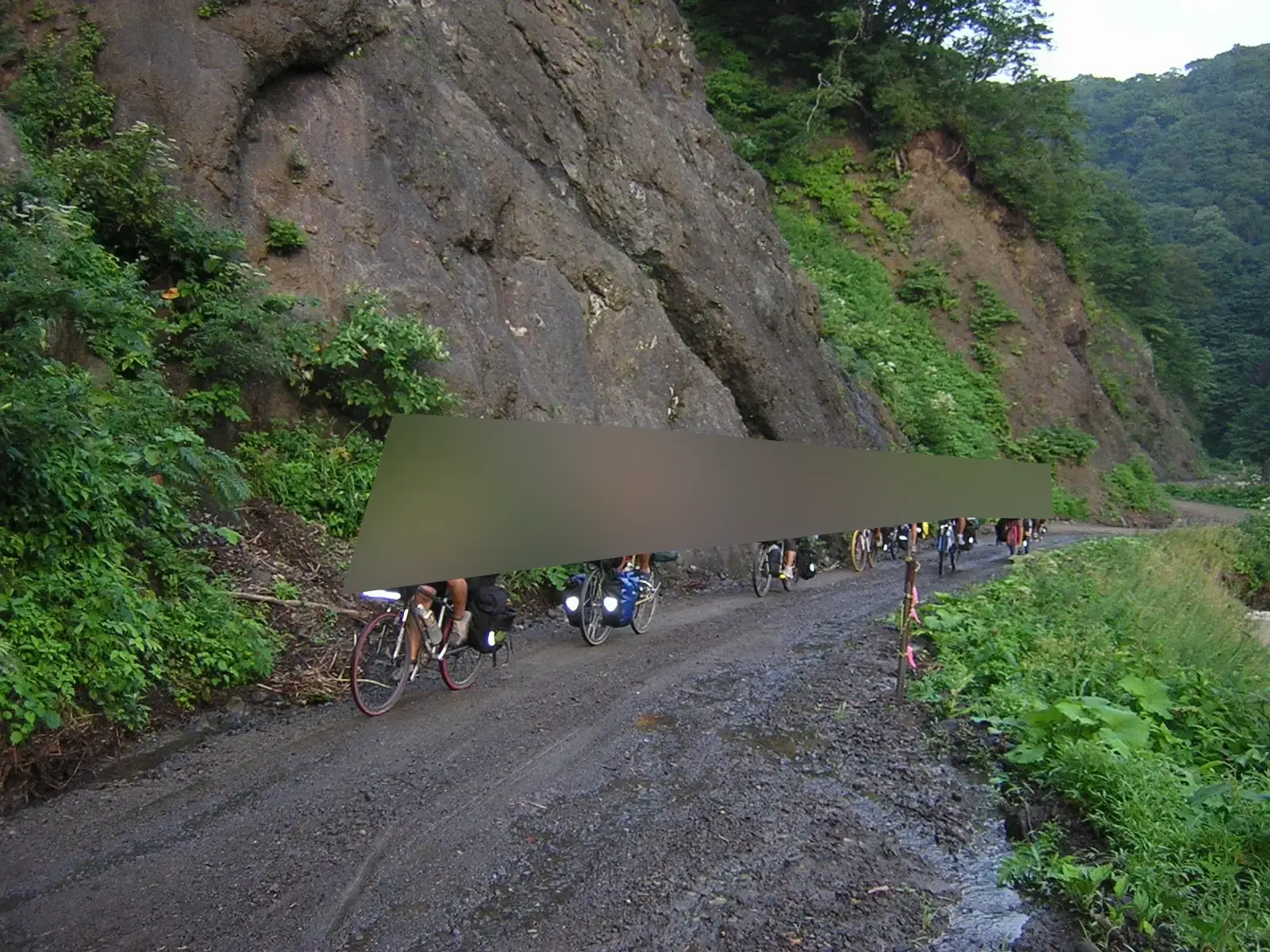 裏鳥海 奥山林道