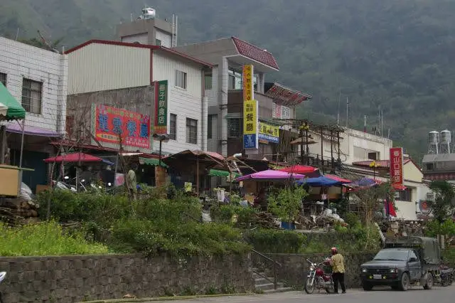 桃源郷の街並み