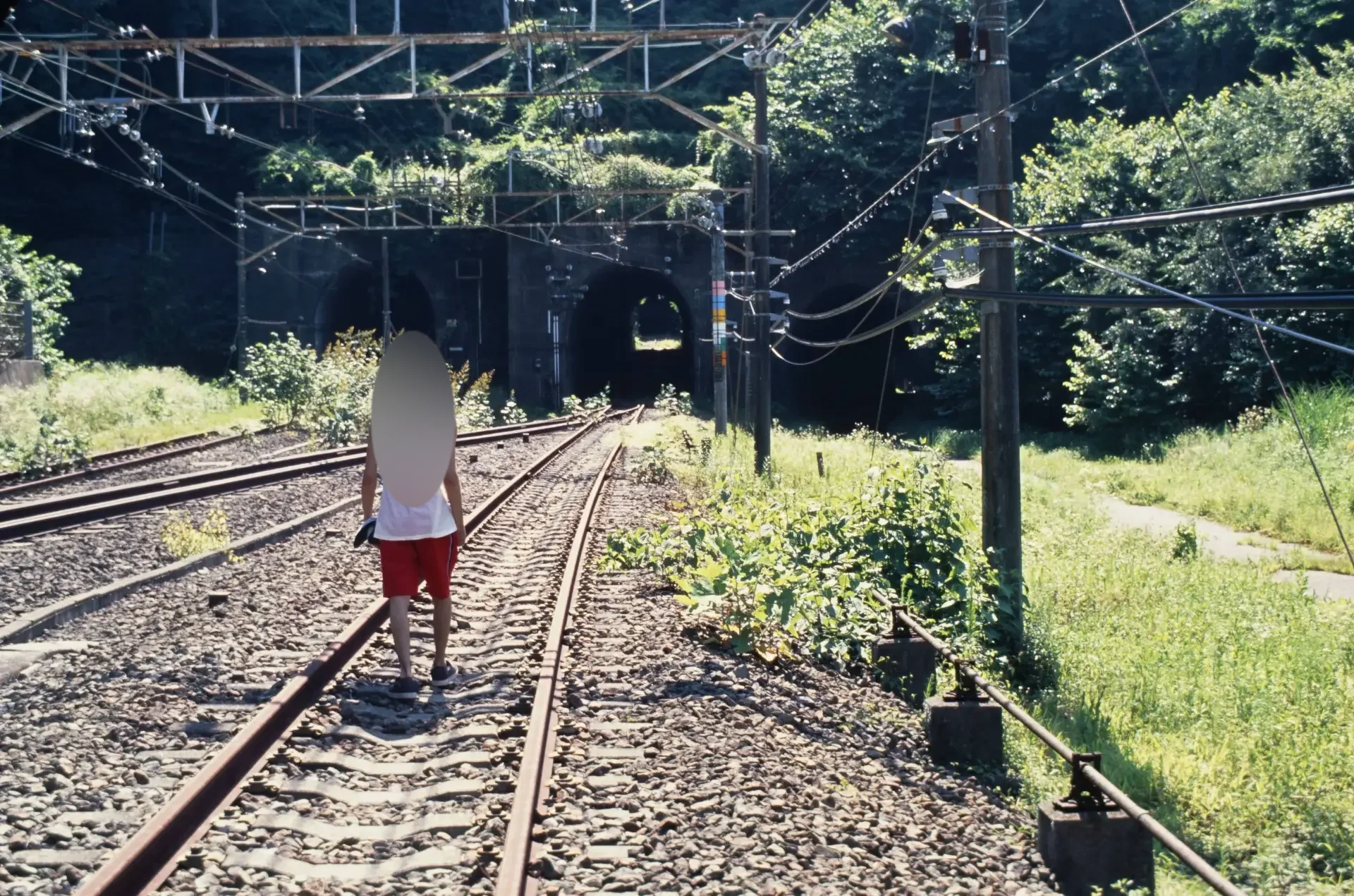 碓氷峠の廃線跡