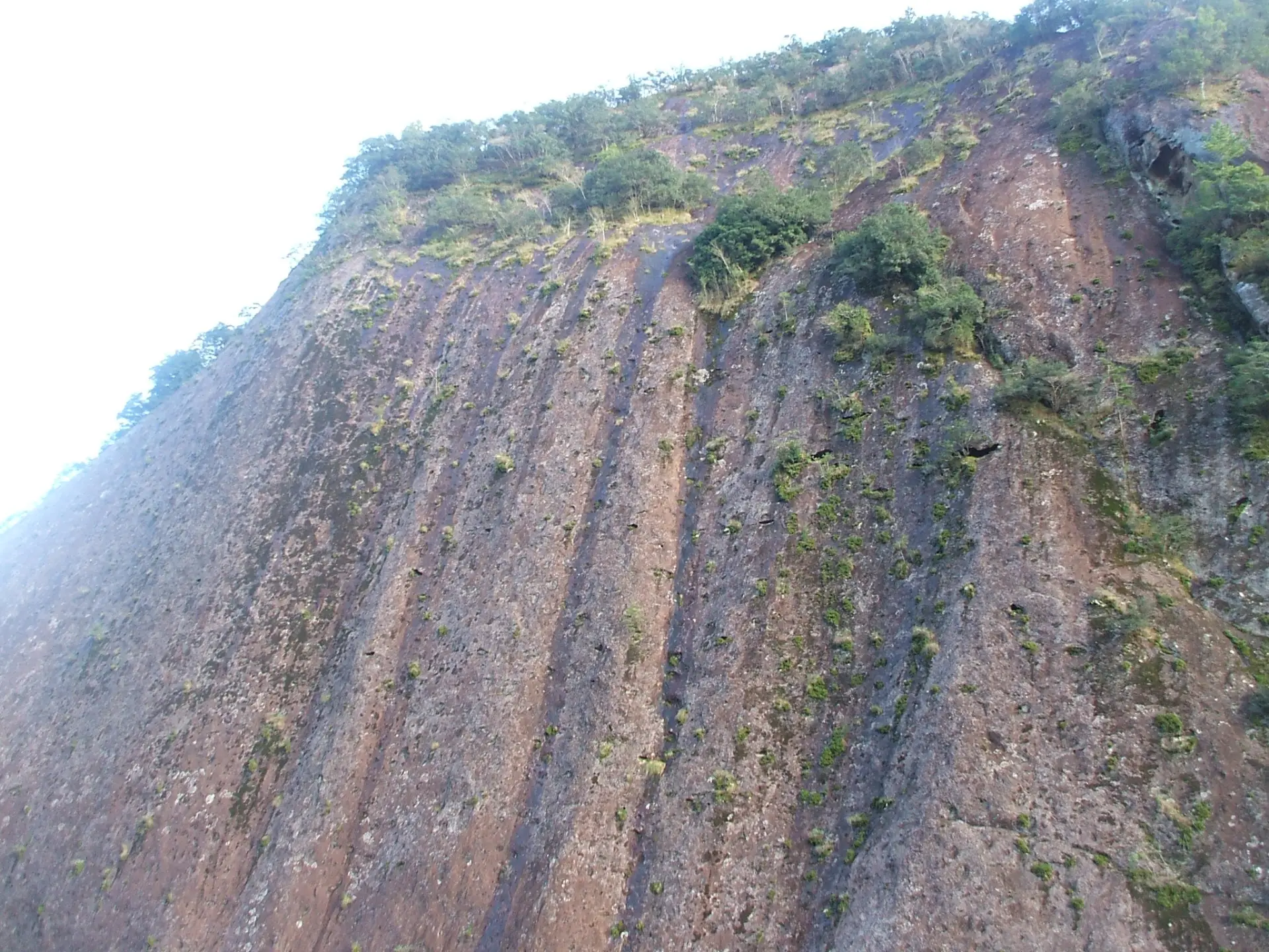 古座川の一枚岩