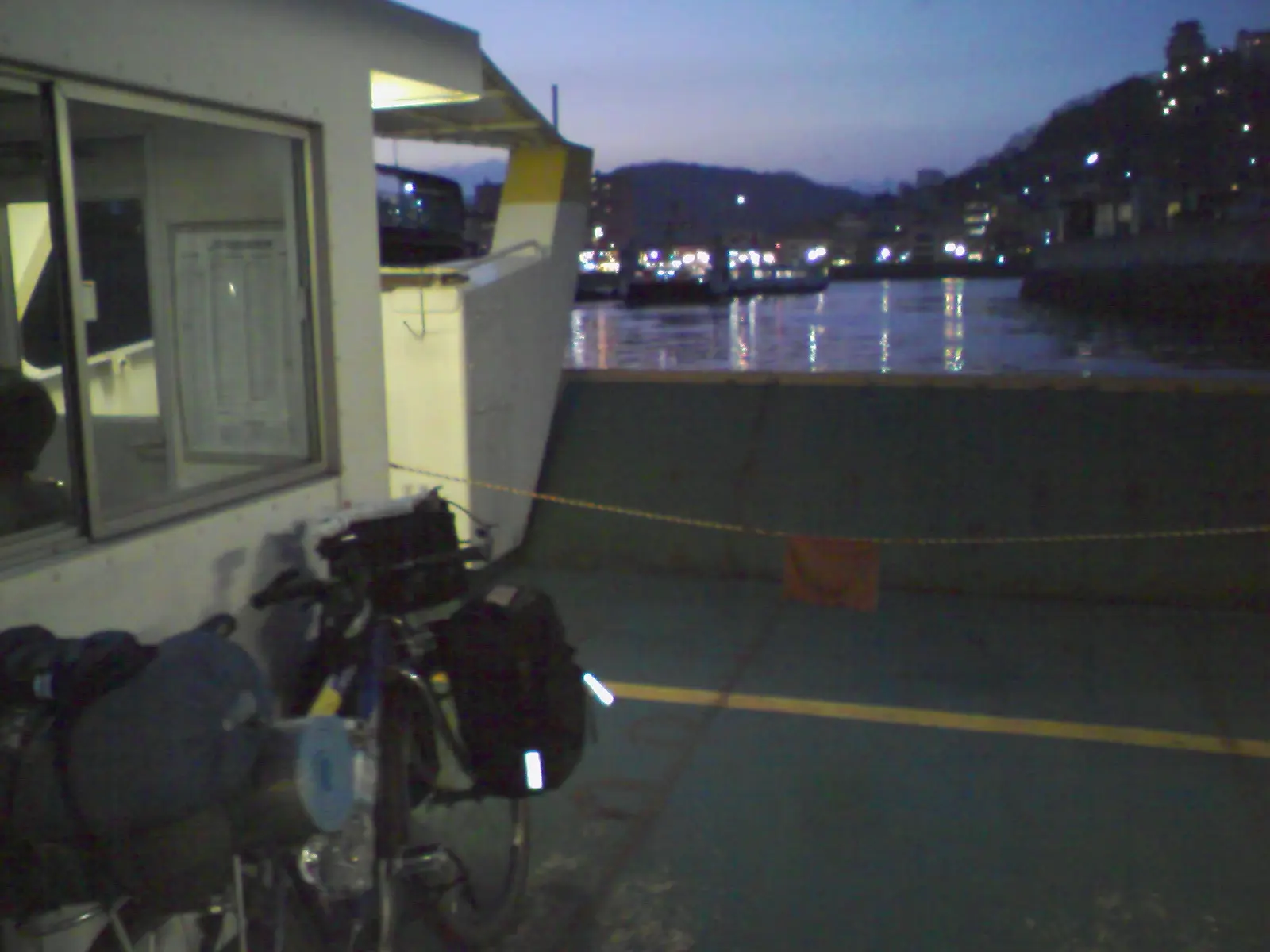 尾道へ渡る渡船