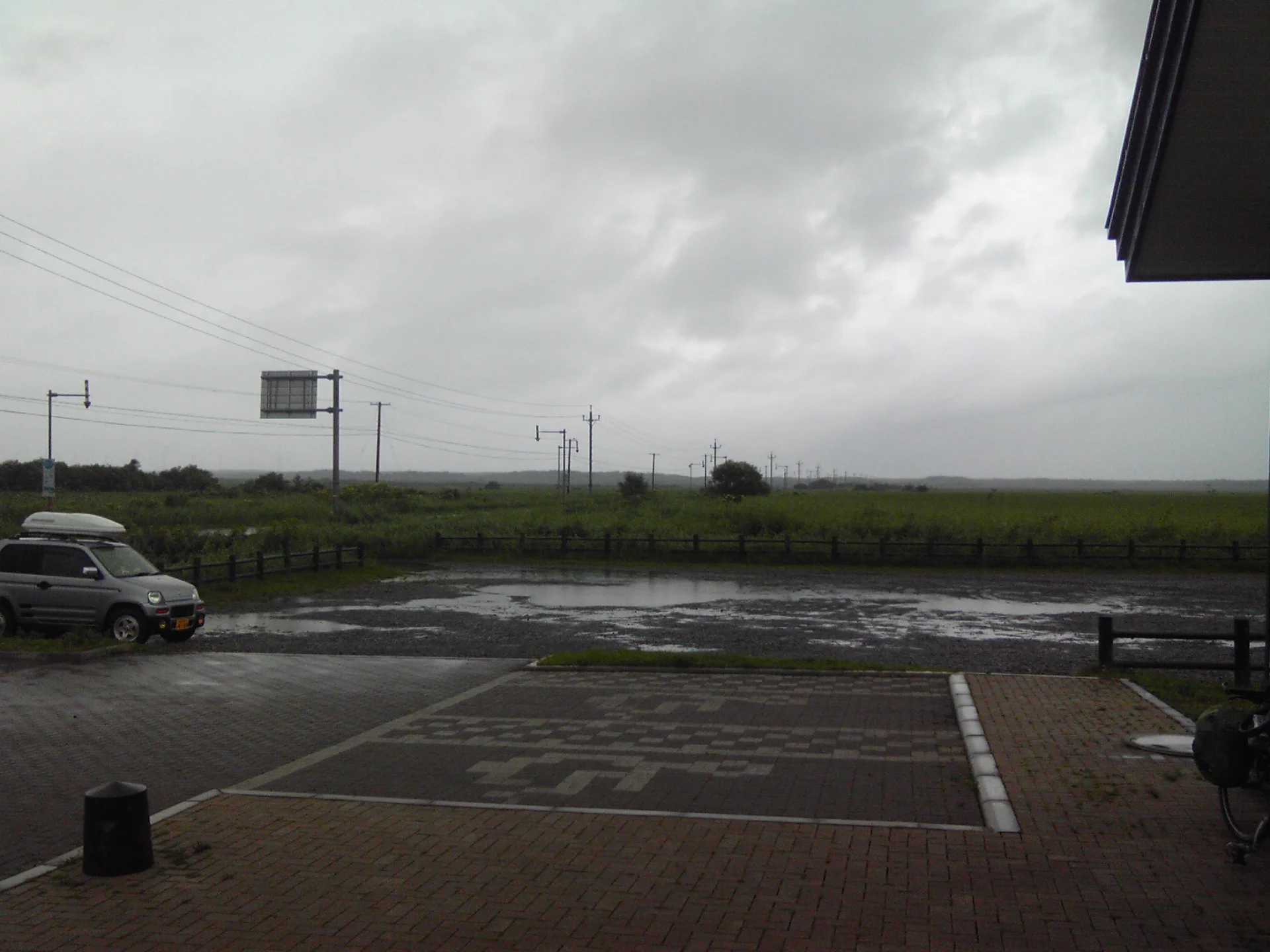 幌延の無料キャンプ場を出発