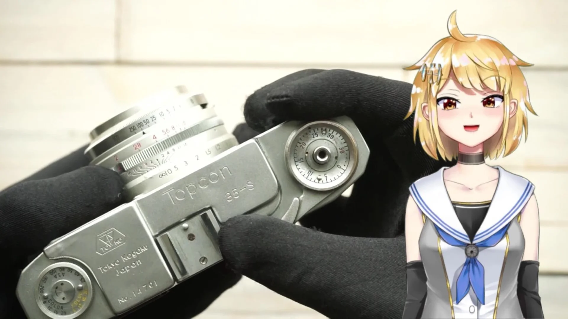 トプコン35-Sの巻き上げ