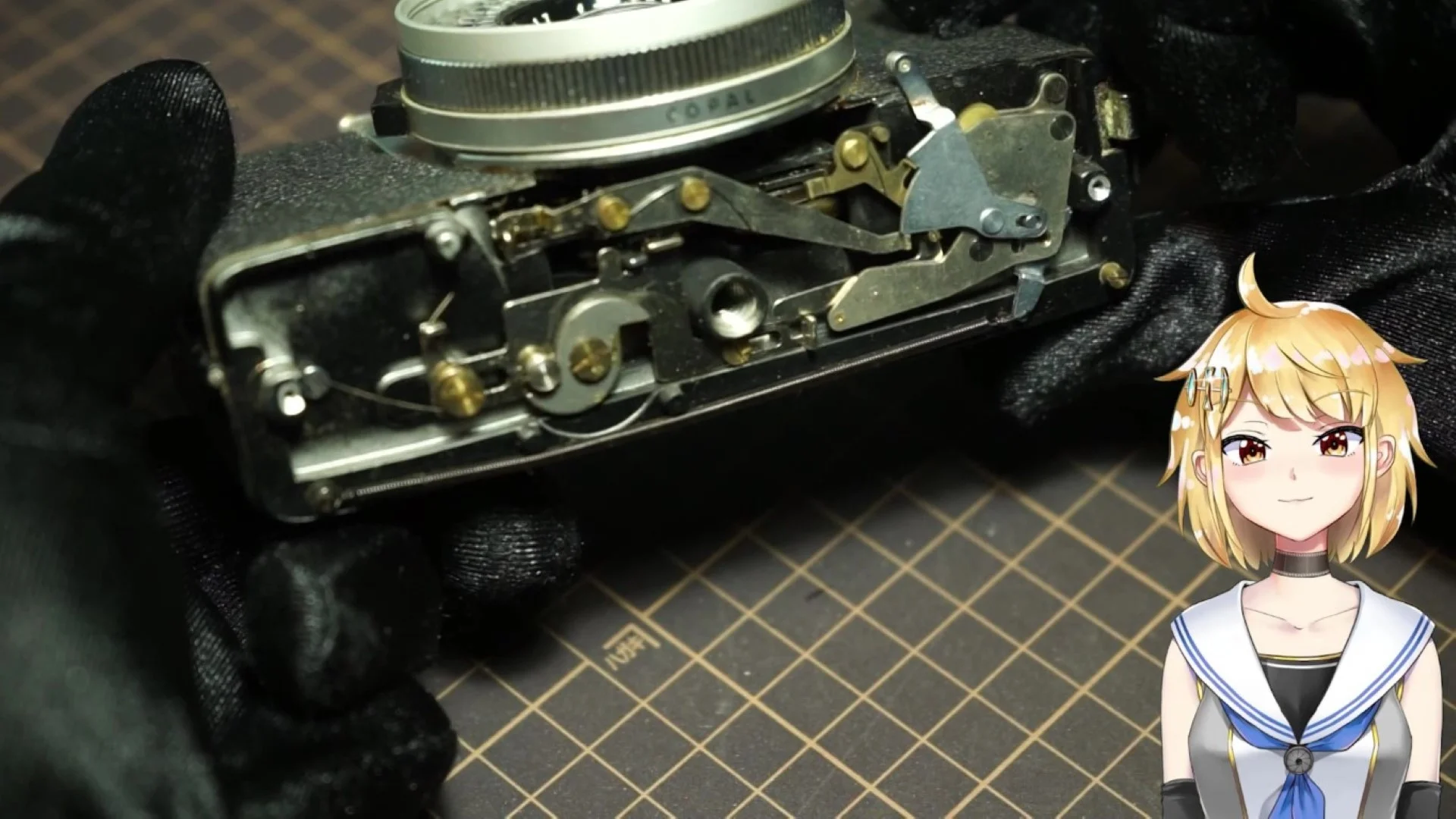 セルフタイマーのバネが異常に長い