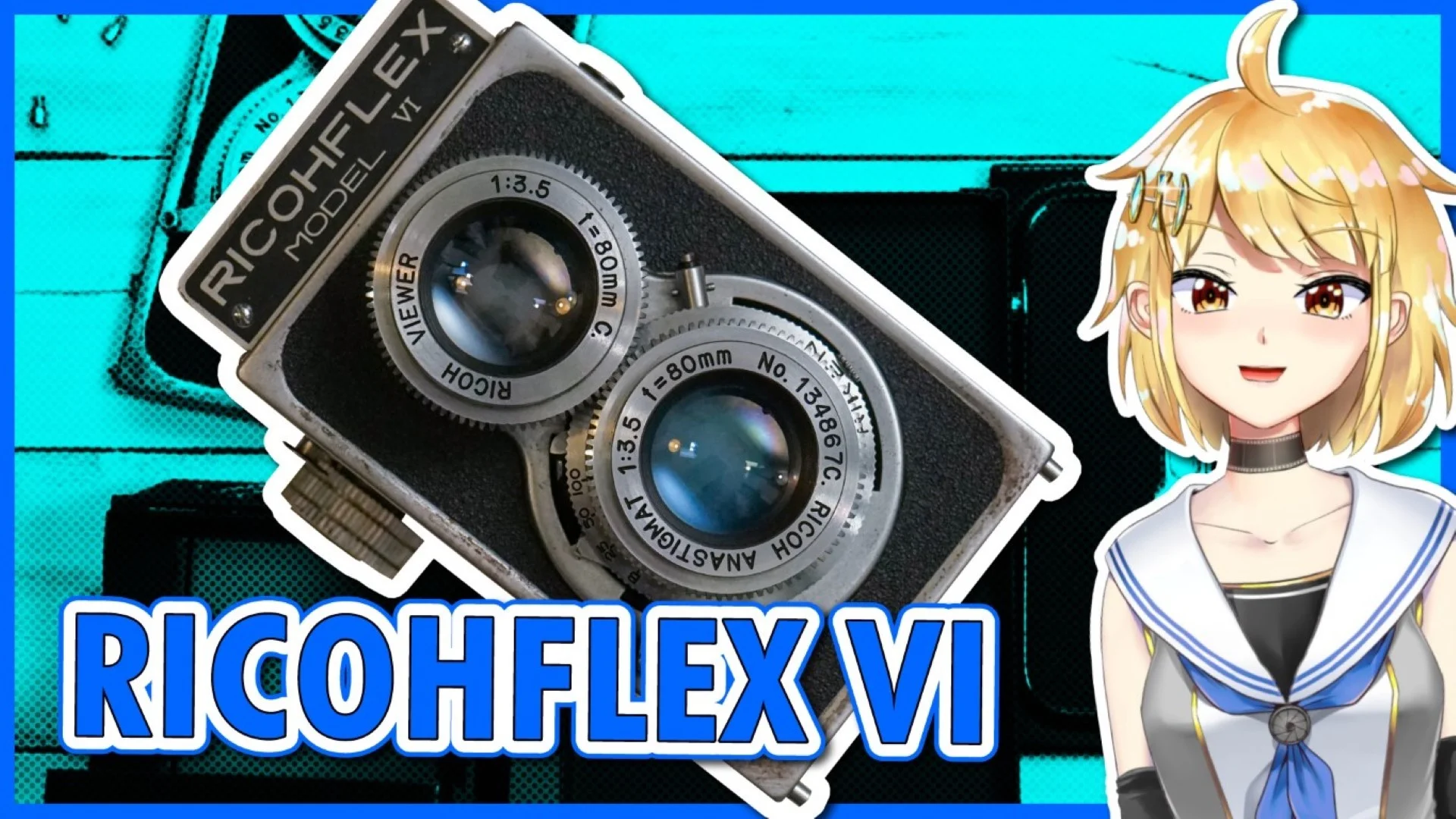 RICOHFLEX VI 1950年代前半を彩った大衆機リコーフレックスの話