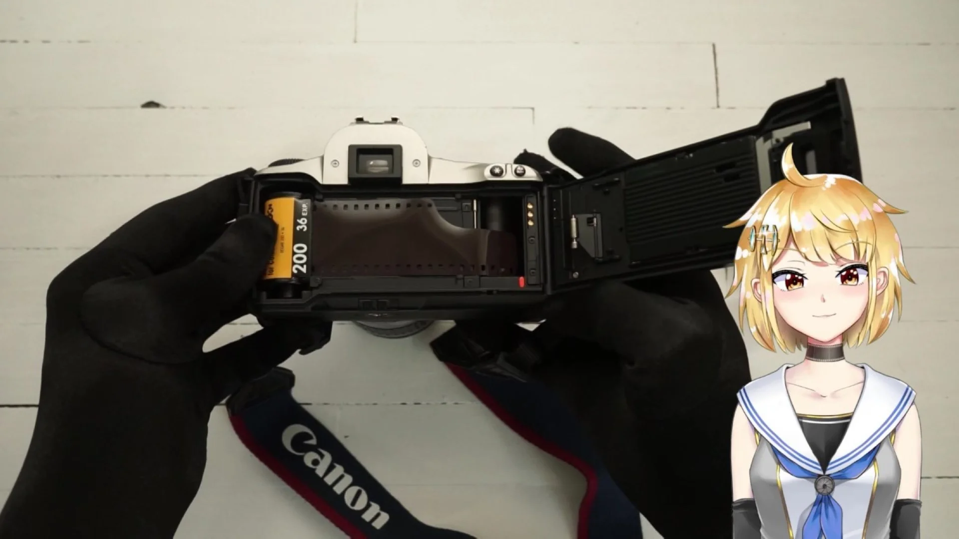 フィルムを入れる