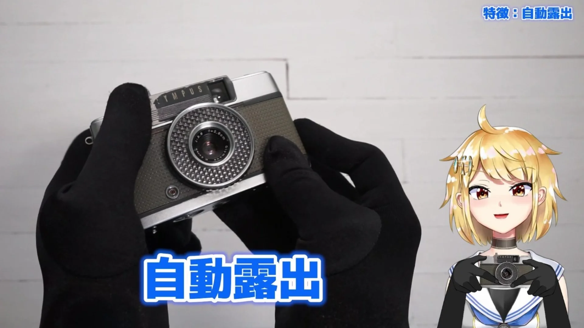 自動露出のEEカメラ