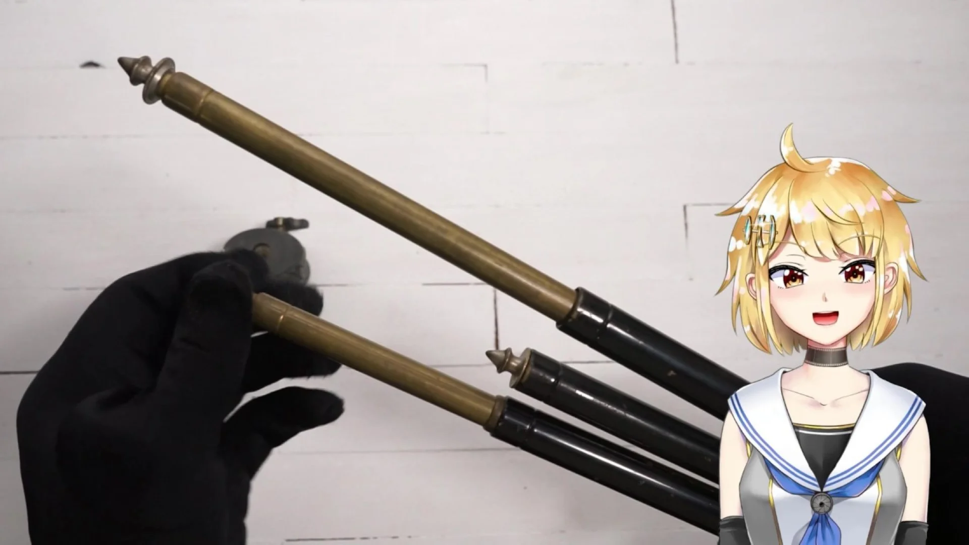 非常に美しい真鍮の地肌