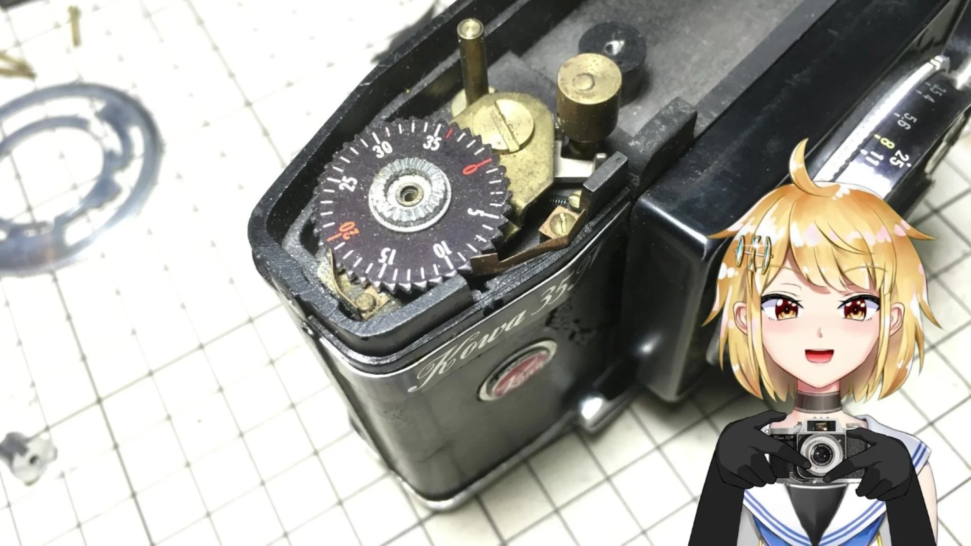 軍艦部もこのように、非常にスカスカな構造