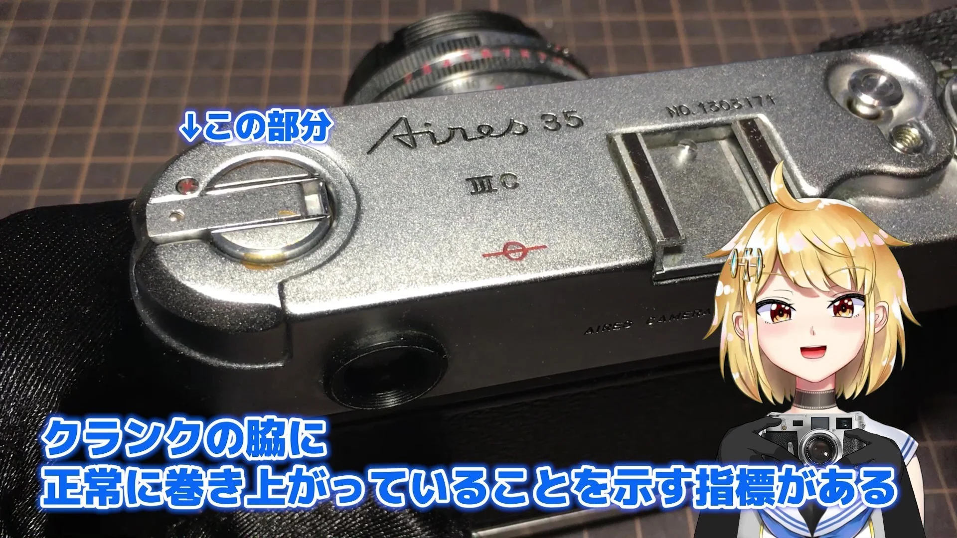 赤い十字の指標