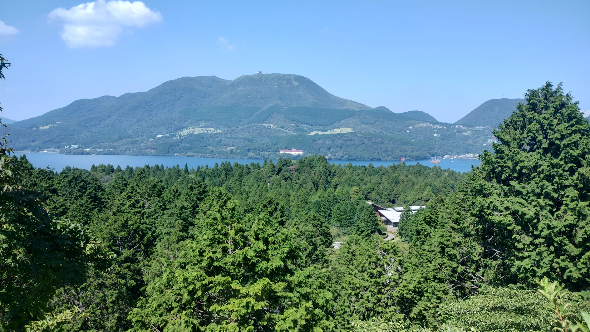 道の駅箱根峠から