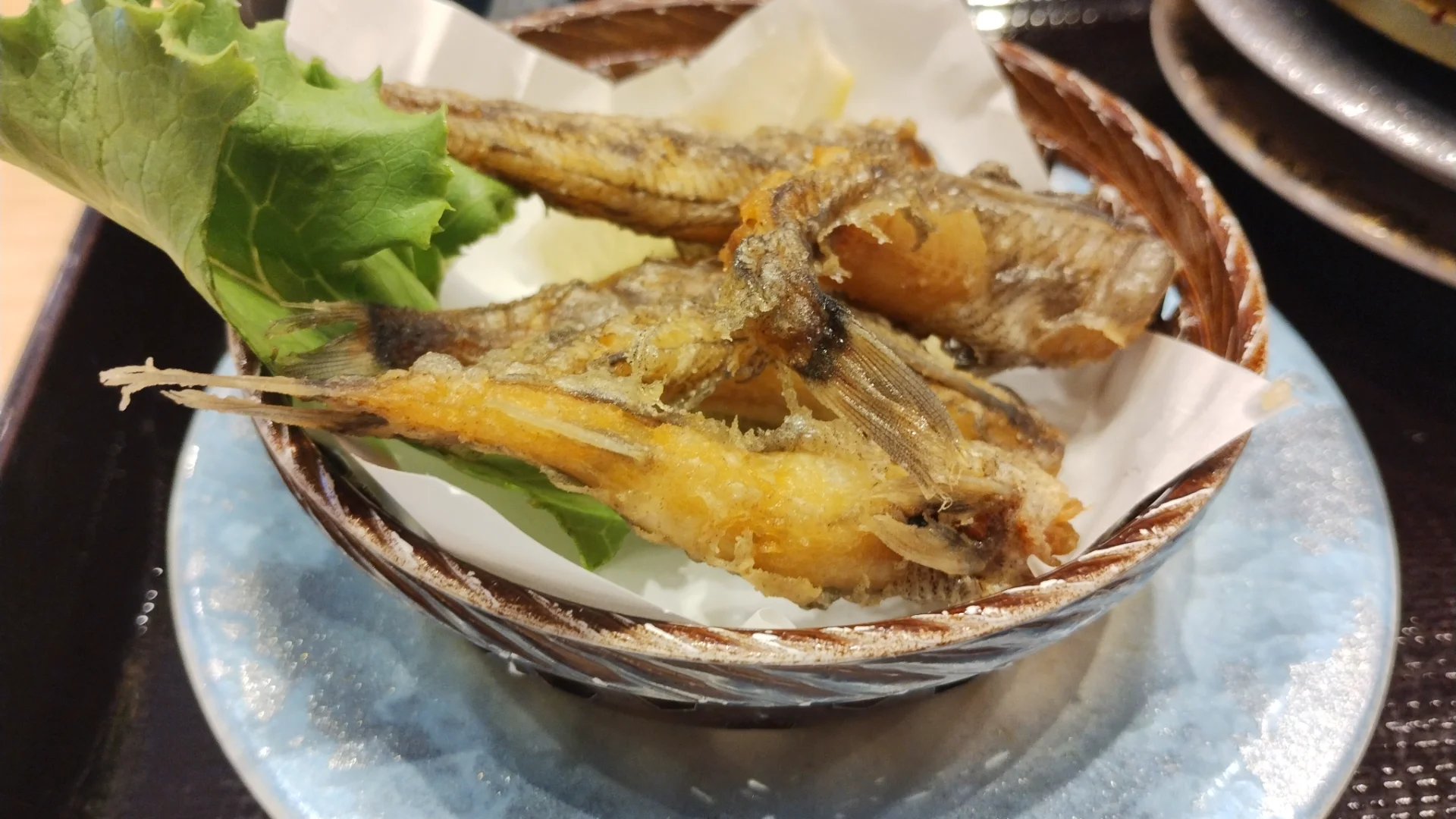 メヒカリ唐揚げ 武蔵丸 湖西店