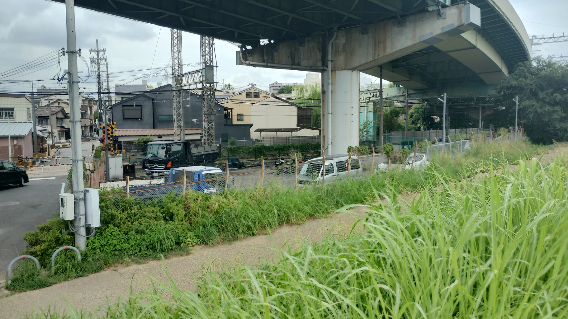 近鉄京都線の澱川橋梁