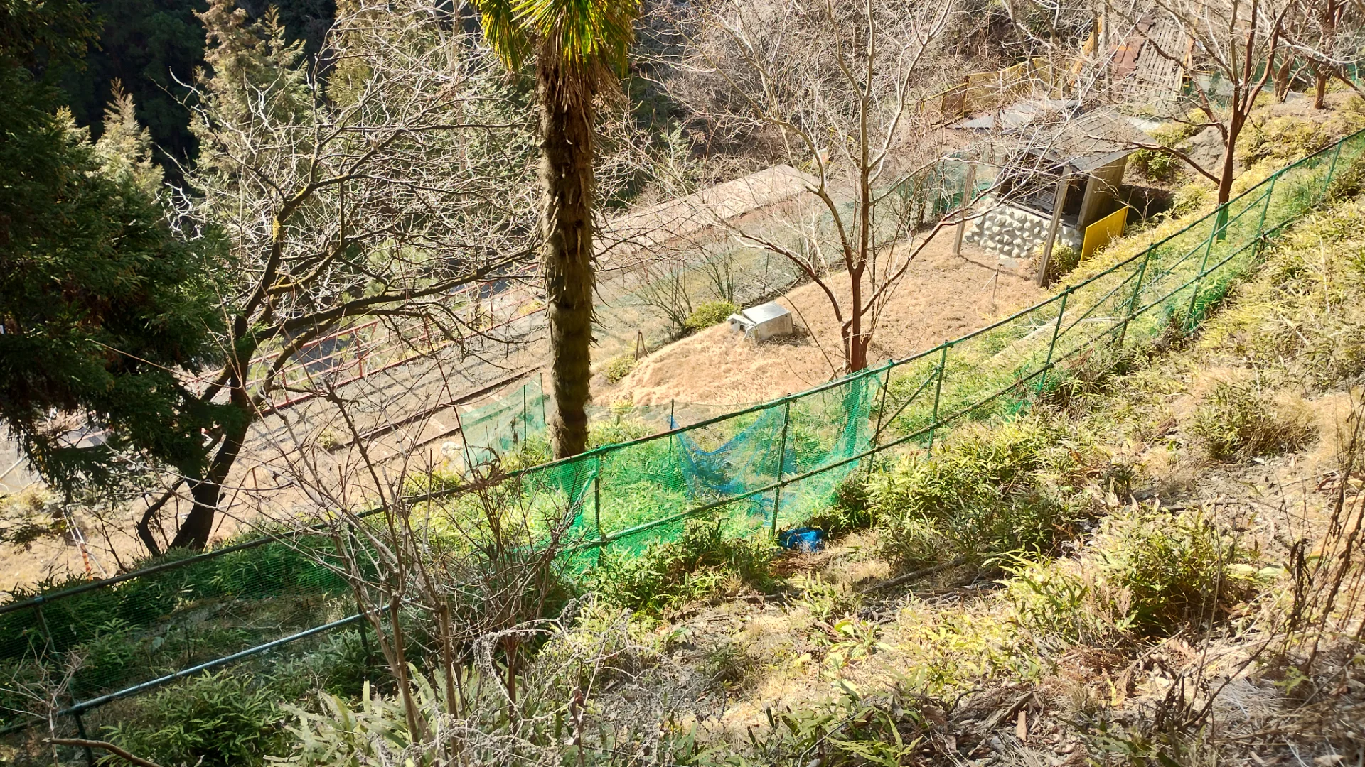 鉱山鉄道のレール