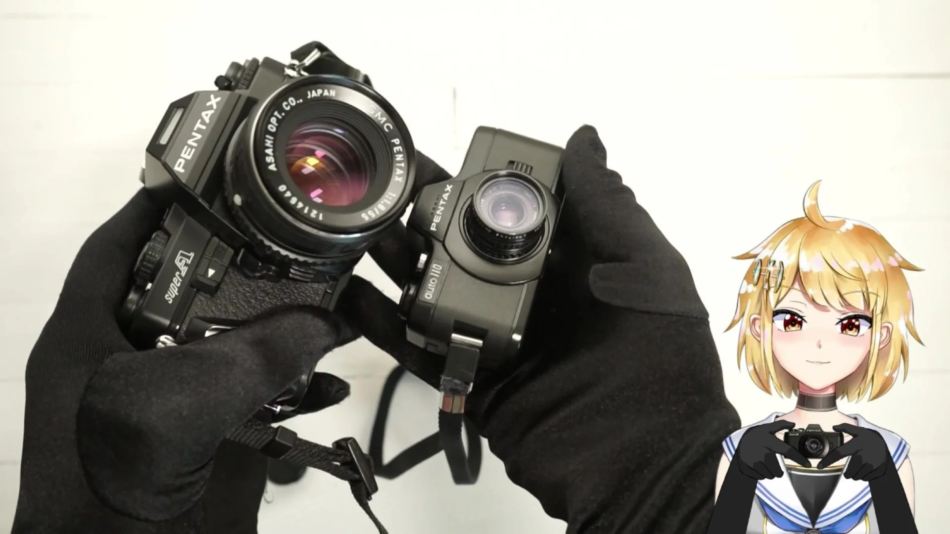 35mmフィルムカメラとサイズ比較