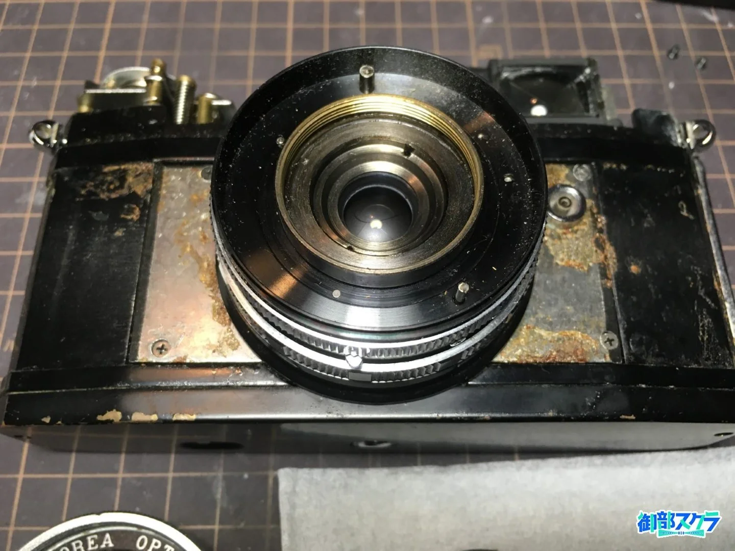 KOBICA 35 BC-1 銘板を外したところ