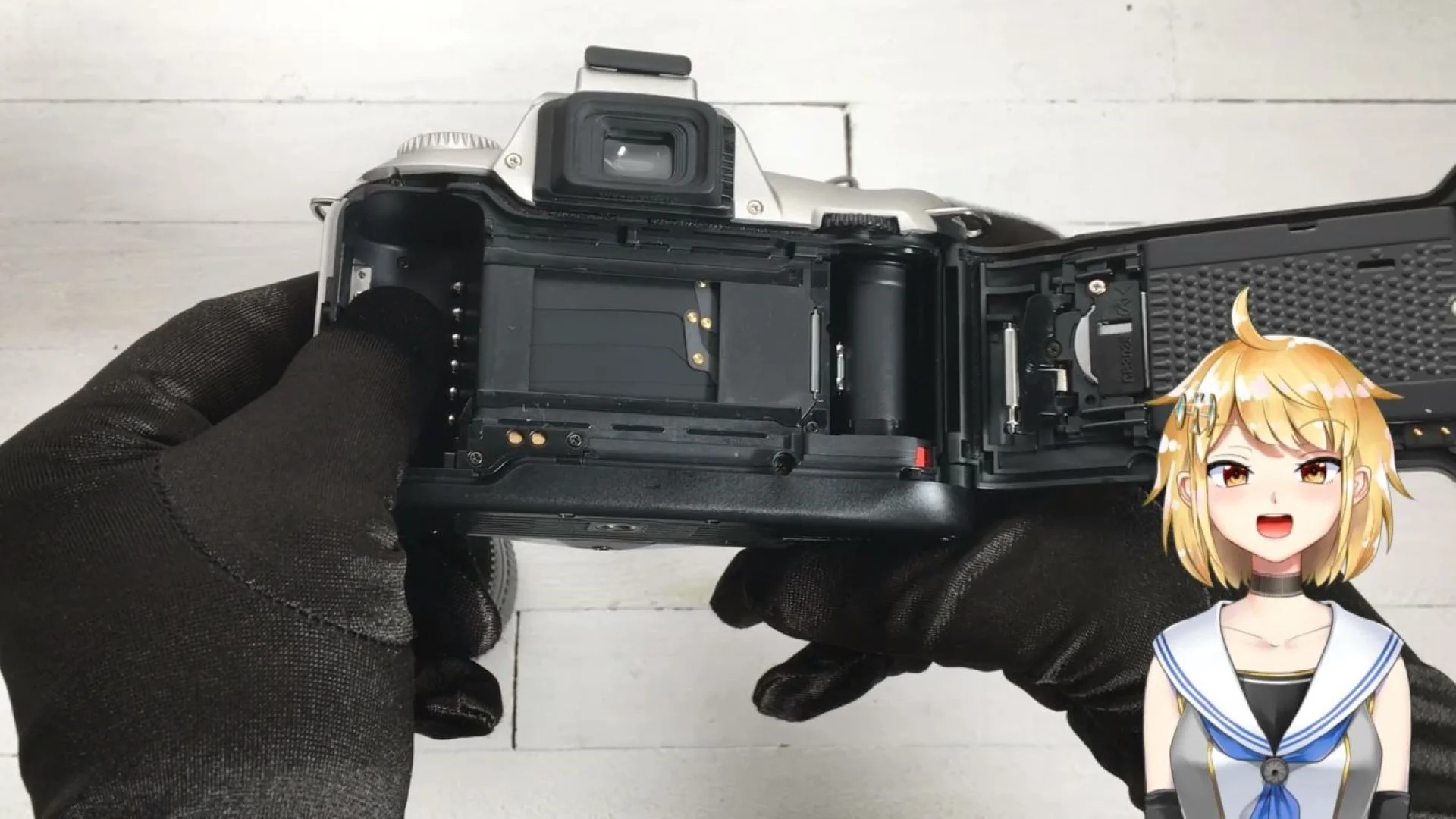 フィルムレールもプラ