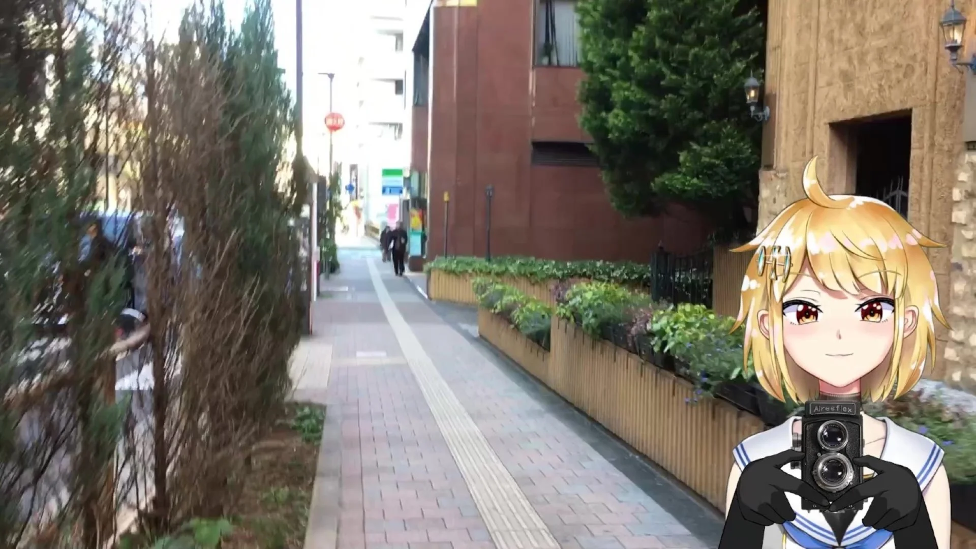 アイレス旧所在地へ向かう